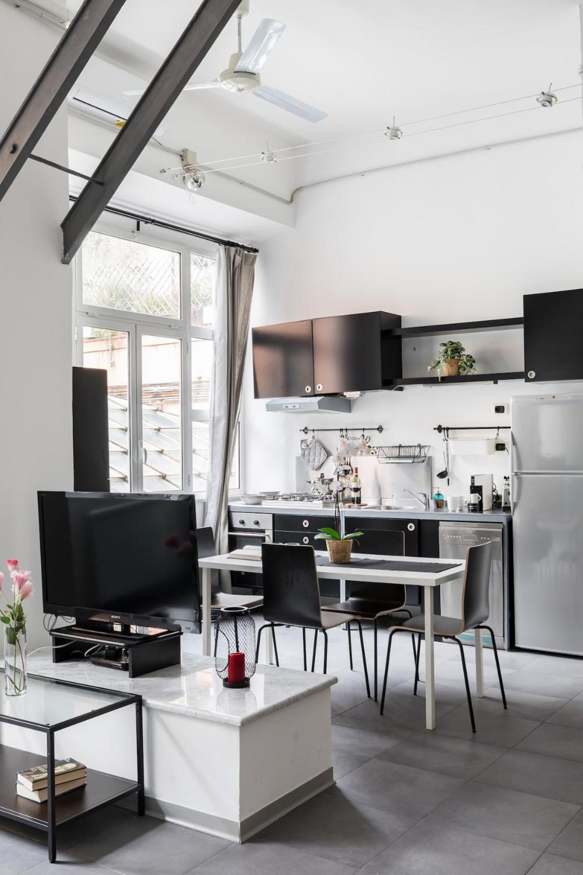 Trevi Fountain Modern Loft Apartment ローマ エクステリア 写真